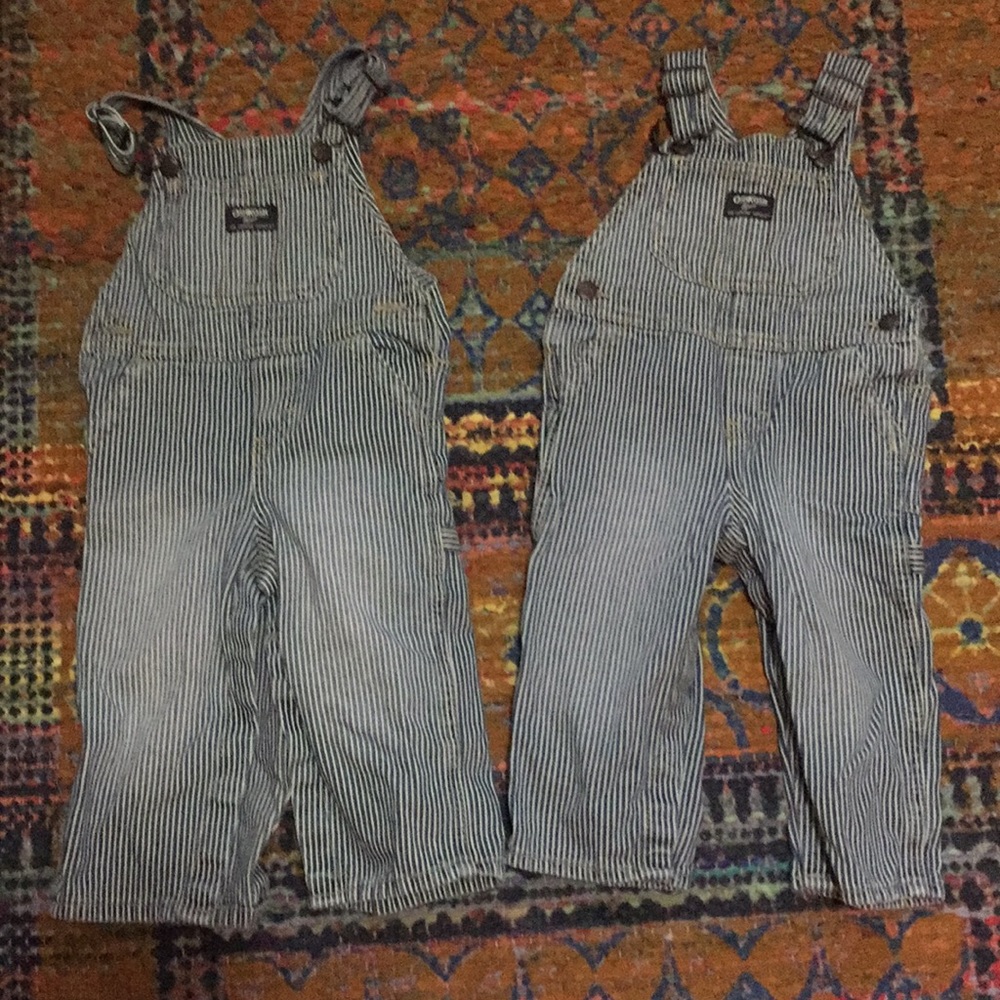 18 months twin overalls